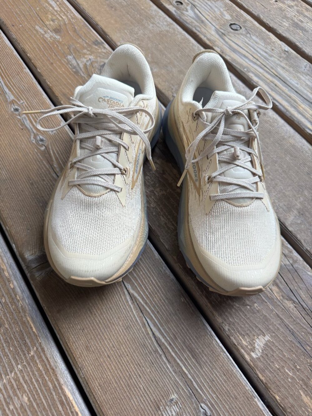 Brooks Cascadia 19 Trail Running Shoes for Women - Sand/Primer/Starfish - 8.5M